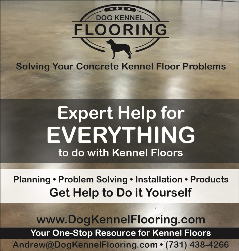 Dog Kennel Flooring Advertisement