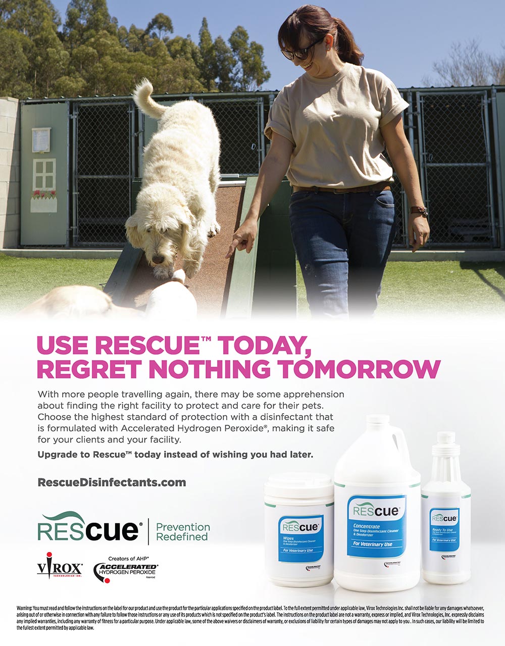 Rescue Disinfectants Advertisement