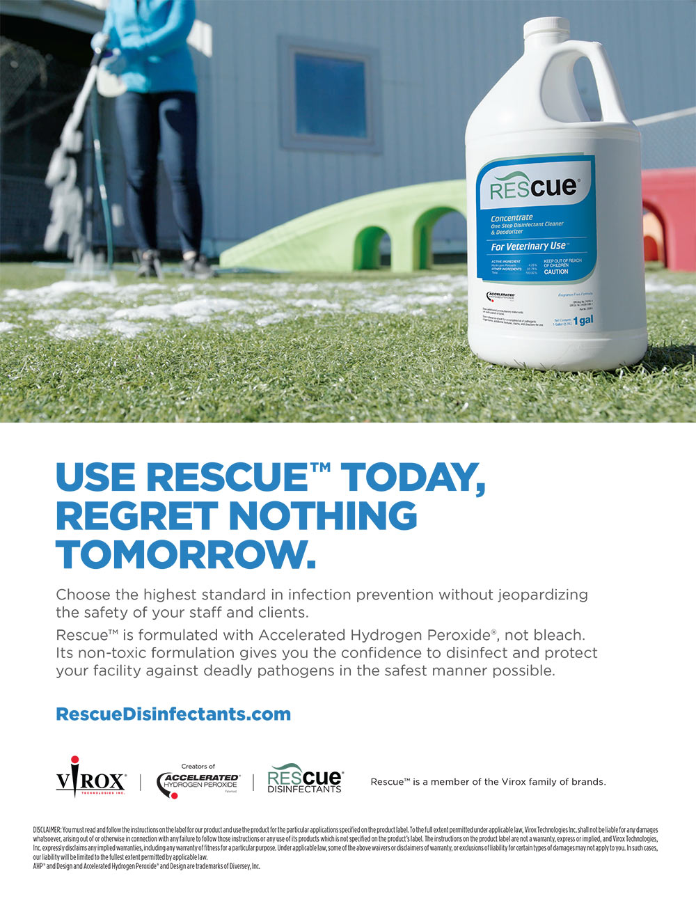 Rescue Disinfectants Advertisement