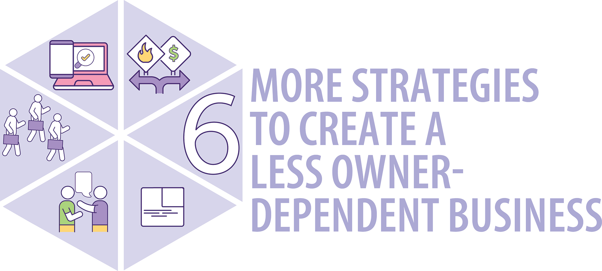 6 More Strategies to Create A Less Owner-Dependent Business