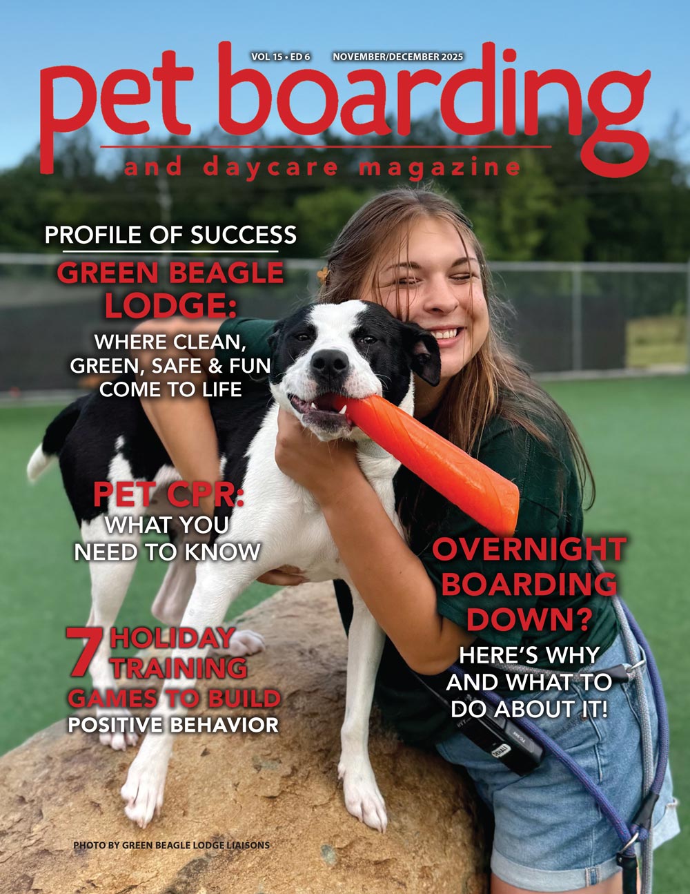 Pet Boarding and Daycare Magazine | November/December 2025 cover