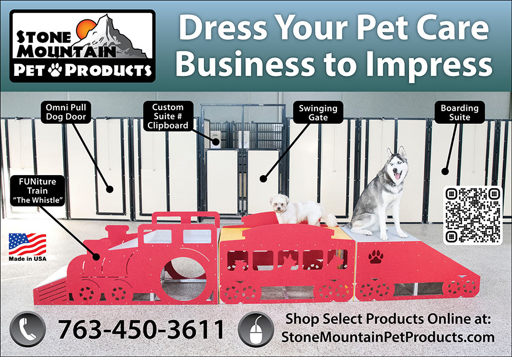 Stone Mountain Pet Product Advertisement